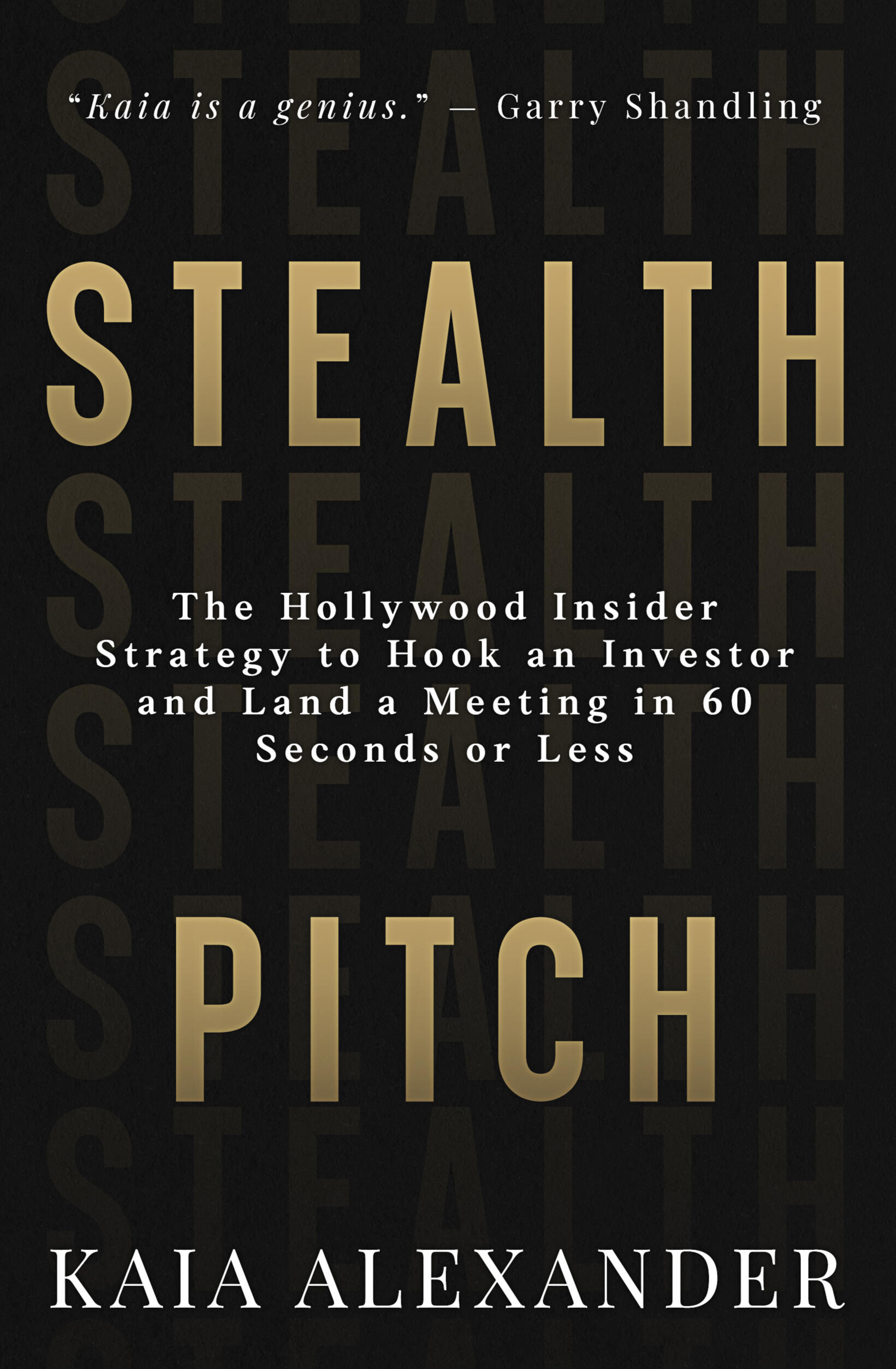 Stealth Pitch Book cover for Stealth Pitch